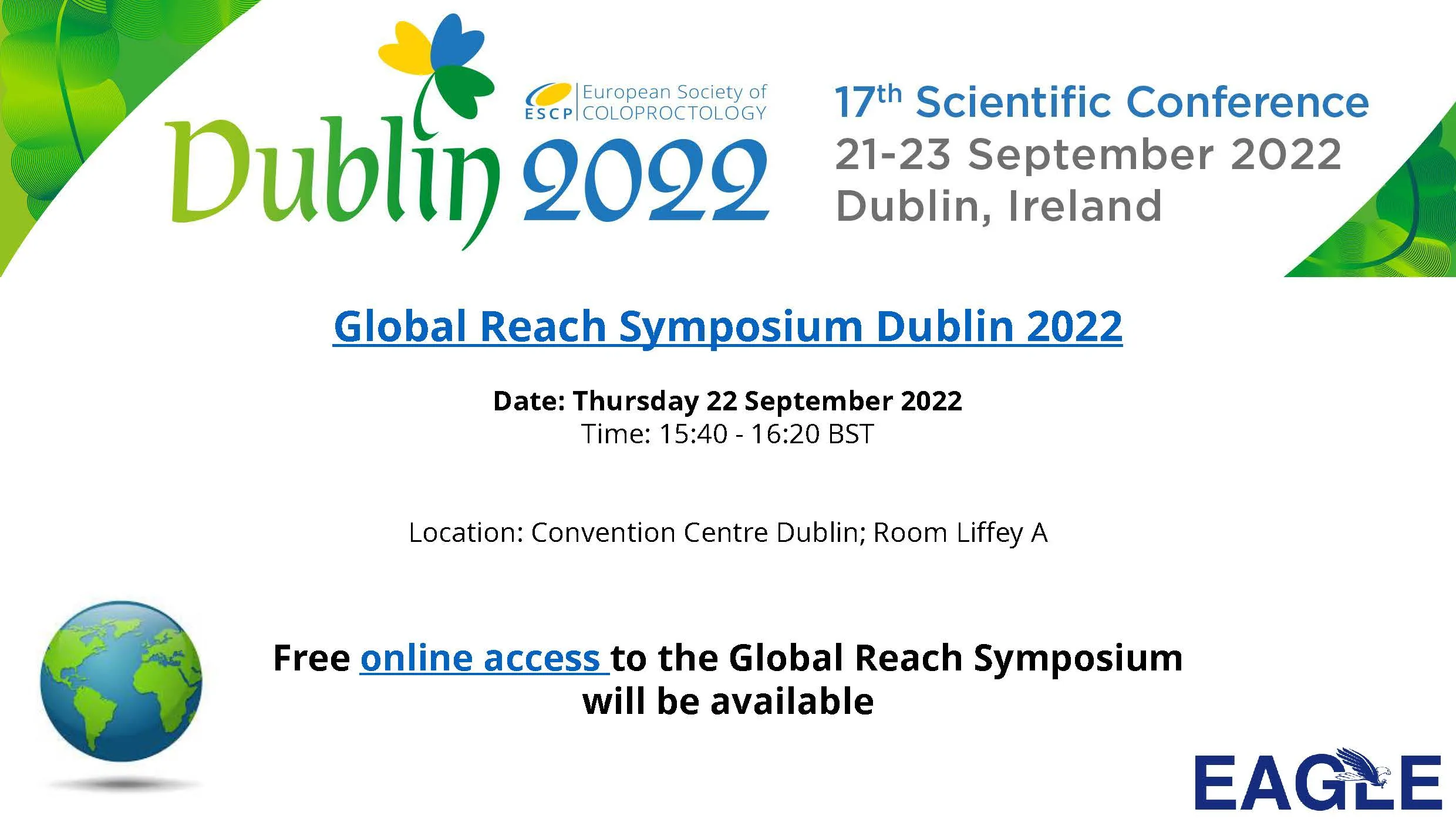 Event artwork: ESCP Global Reach Symposium – 22 Sep 2022